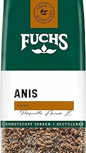 Fuchs Anis Samen ganz, 60g, Nachfüllbeutel