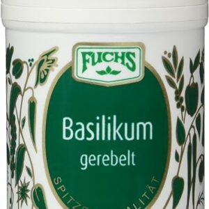 Fuchs Basilikum gerebelt, 20 g