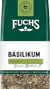 Fuchs Basilikum gerebelt, 20g, Nachfüllbeutel