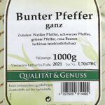 Fuchs Bunter Pfeffer ganz, 1kg
