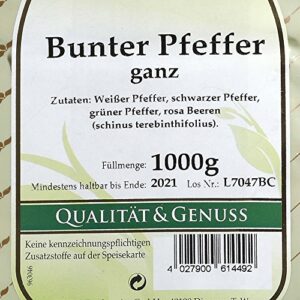 Fuchs Bunter Pfeffer ganz, 1kg