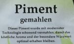 Fuchs gemahlener Piment, 2x1kg Pack