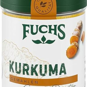 Fuchs Gewürze - Gemahlene Kurkuma, 70g Dose