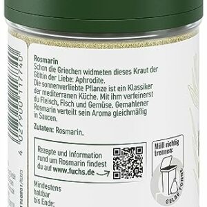 Fuchs Gewürze Rosmarin gemahlen, 30 g