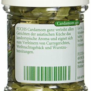 Fuchs Kardamom ganz, vegan, 2x40g