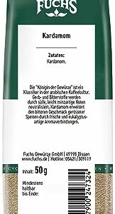 Fuchs Kardamom gemahlen, Nachfüllbeutel 50g