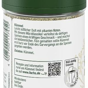 Fuchs Kümmel gemahlen – 55g Dose