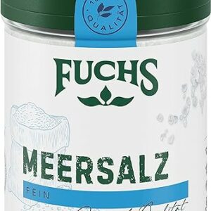 Fuchs Meersalz fein - 150g, wiederverwendbare Dose