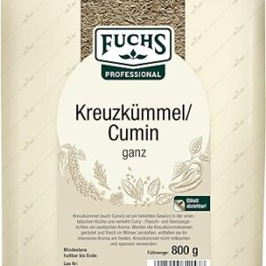 Fuchs Professional - Ganzer Kreuzkümmel, 800g Beutel