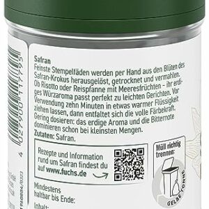 Fuchs Safran gemahlen, würzig, 0,4 g