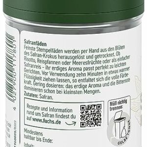 Fuchs Safran in Fäden, 0,4g, recyclebar