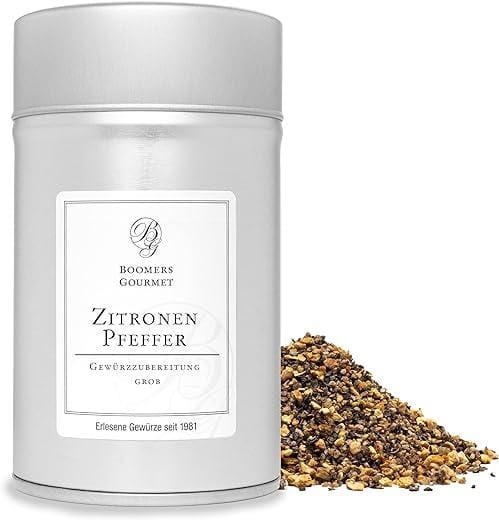 BOOMERS GOURMET Zitronenpfeffer Gewürzmischung 120g