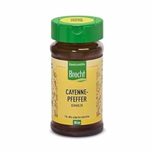 Brecht Gemahlener Cayennepfeffer 40g Glas