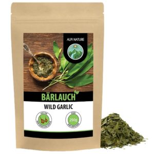 Alpi Nature Getrocknete Bärlauchblätter, 250g, natürlich