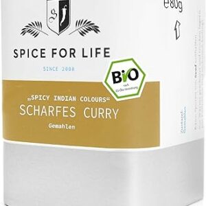 Spice For Life Scharfes Curry, 80g Dose