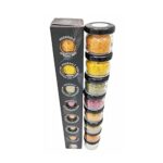 GLOSA MARINA BLACK EDITION - Gourmet Meersalz Set