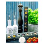 GLOSA MARINA BLACK EDITION - Gourmet Meersalz Set
