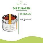 Gochugaru, koreanisches Chilipulver für Kimchi