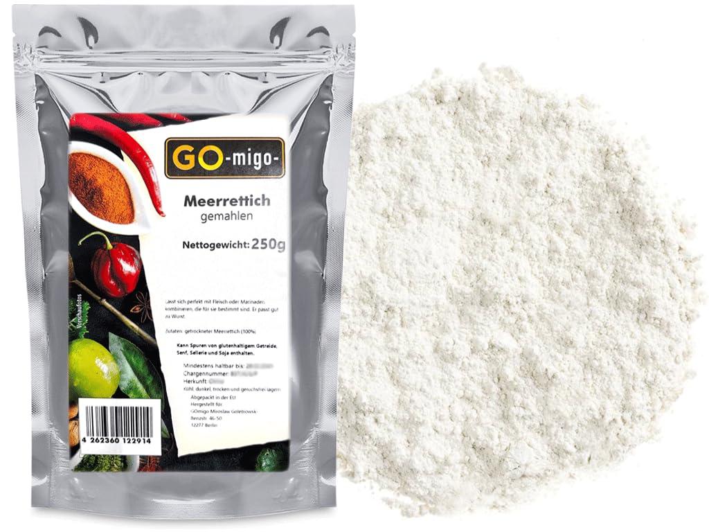 Gemahlener Meerrettich 250g Gomigo