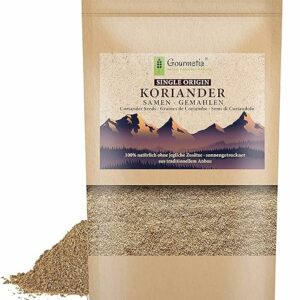 Gourmetia® Koriandersamen gemahlen 200g - 100% natürlich