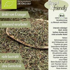 Griechischer Bio Thymian gerebelt, 200g