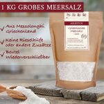Grobes Meersalz 1kg aus Griechenland | ARISTOS