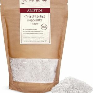 Grobes Meersalz 1kg aus Griechenland | ARISTOS