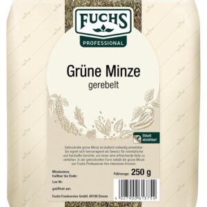 Fuchs Grüne Minze gerebelt - 250g Beutel