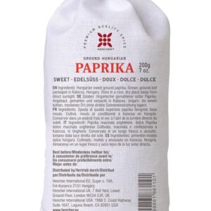 Hencher Ungarisches Edelsüß Paprika Pulver 200g