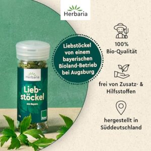 Herbaria Bio Liebstöckel Gewürz 8g Streuer