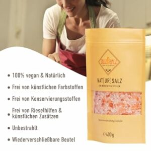 Himalaya Kristallsalz, Grob & Fein, 400g & 900g