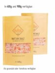 Salz&Salz Nat(ur)salz Himalaya Kristallsalz, Grob & Fein, 400g & 900g