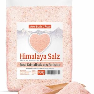Meerbach & Rose Himalaya Rosa Kristallsalz 900g