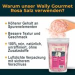 Khewra Himalaya-Salz Rosa, 100% Natürlich, Unraffiniert