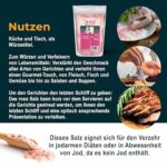Khewra Himalaya-Salz Rosa, 100% Natürlich, Unraffiniert
