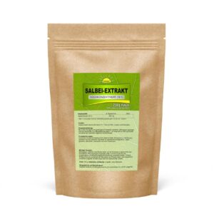 Hochkonzentrierter Salbei-Extrakt Pulver 250g Bonemis®