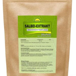 Hochkonzentrierter Salbei-Extrakt Pulver 250g Bonemis®