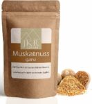 JKR Gewürze Ganze Muskatnüsse - 100% natürlich