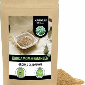 Alpi Nature Kardamom gemahlen 100g, 100% naturrein