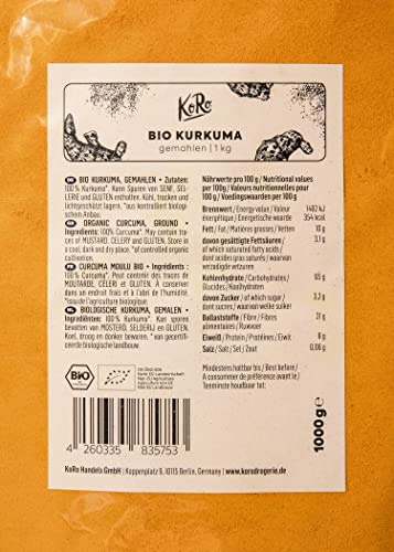 KoRo - Bio Kurkuma gemahlen 1 kg