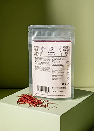 KoRo Safran ganz 10 g - Vielseitiges Gewürz
