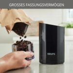Krups Kaffeemühle mit Gewürzmühle F20342 Schwarz