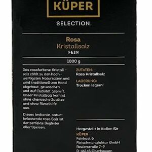 Küper Selection 1000g feines rosa Kristallsalz