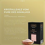 Küper Selection 1000g feines rosa Kristallsalz