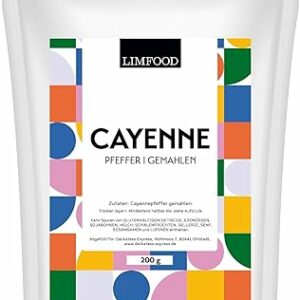 Limfood Cayennepfeffer 200g, fruchtig scharf