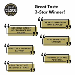 Luxuriöser Premium Kashmiri Safran 2g