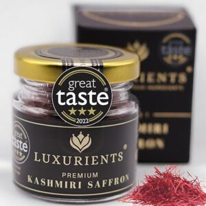 Luxuriöser Premium Kashmiri Safran 2g
