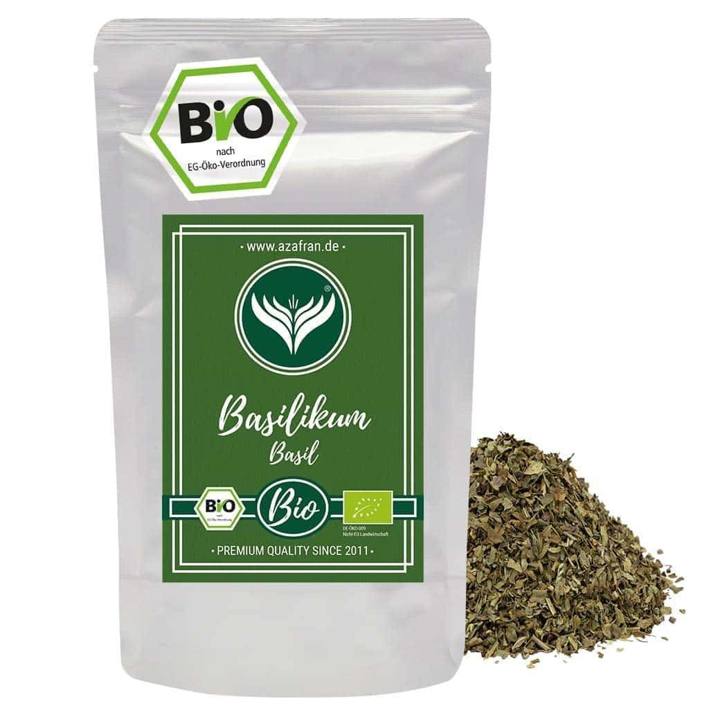 Azafrán Bio italienische Basilikum 250g