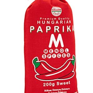 Menol Ungarischer Edelsüß Paprikapulver 200g