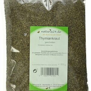 Naturix24 Thymianblätter gerebelt - 500 g